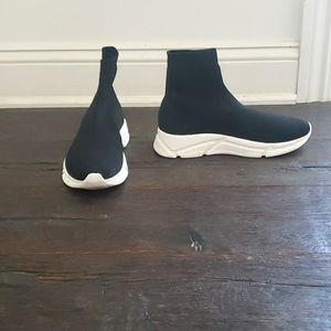 Steve madden sock sneakers , bitten